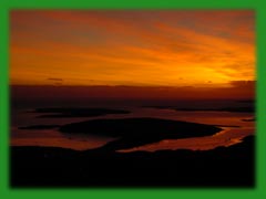 Sunset over Ballyconneely Bay 