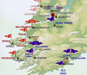 Southwest Ireland Golf Map Link